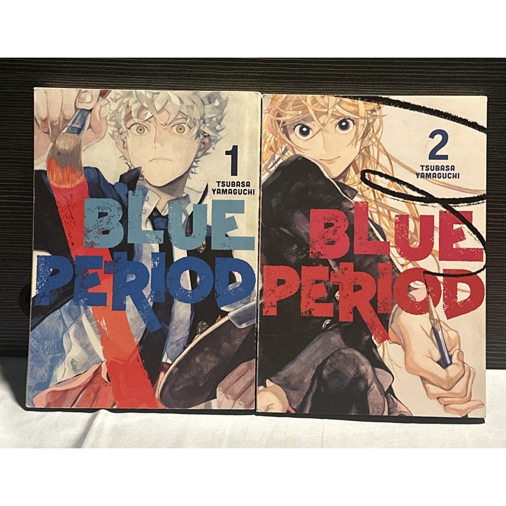 Blue Period English Manga Set Vol 1 & 2 by Tsubasa Yamaguchi